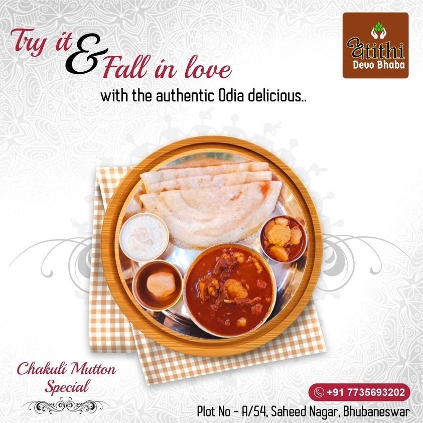 Authentic odia food in Bhubaneswar 