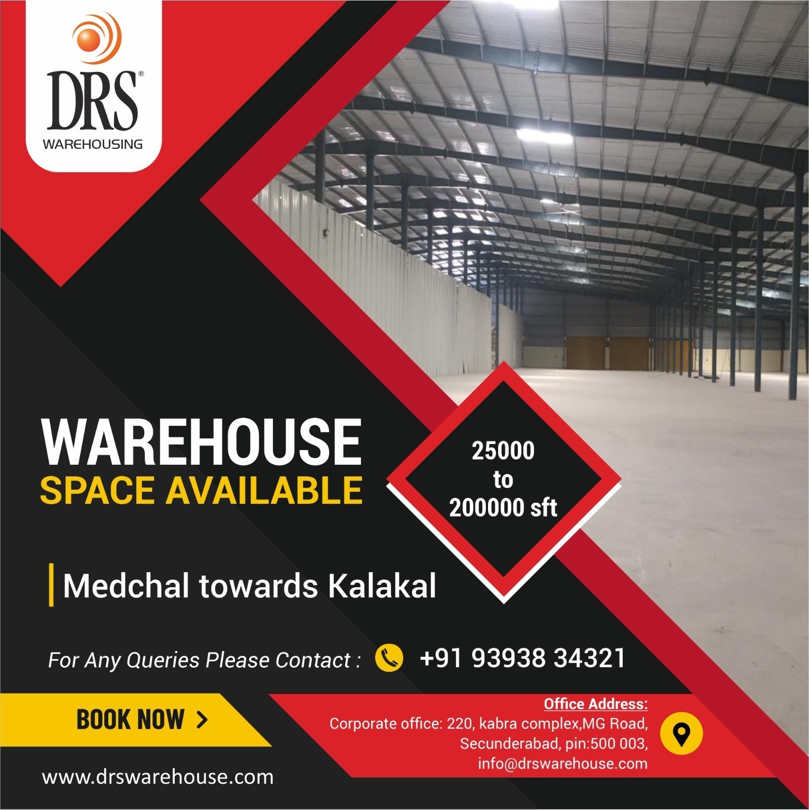  Warehouse Storage Medchal